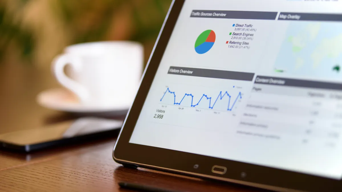 How to track SaaS usage before renewal decisions Tablet displaying usage analytics charts